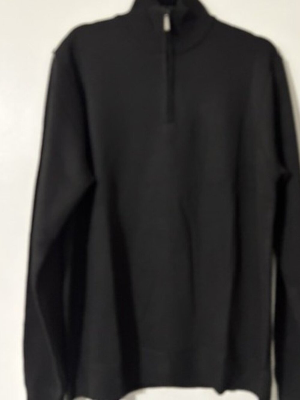 Men's Quarter zip pullover sweater